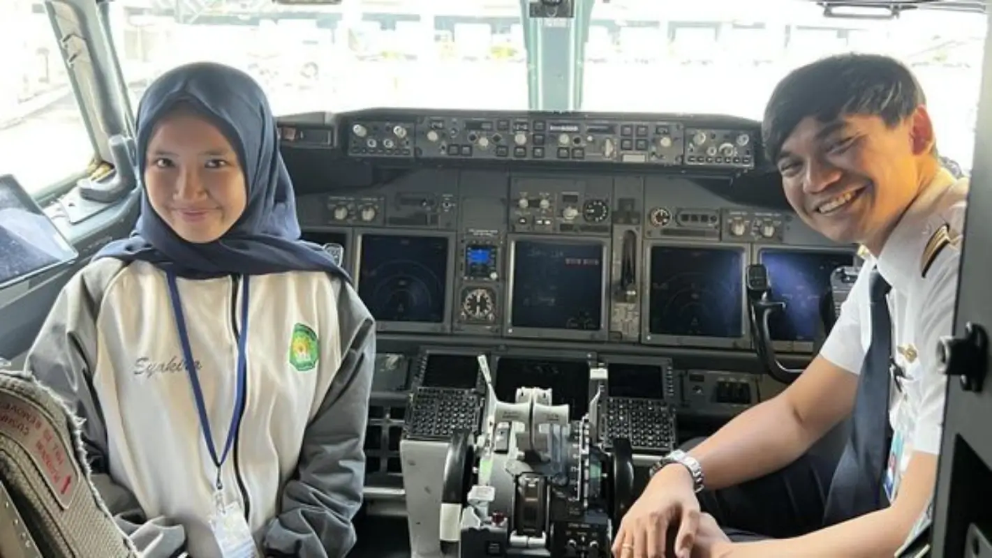 Field Trip Siswa SD di Salatiga Piknik Sewa Pesawat Garuda