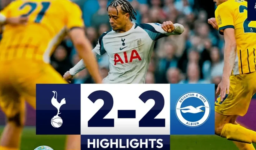 Hasil Tottenham VS Brighton