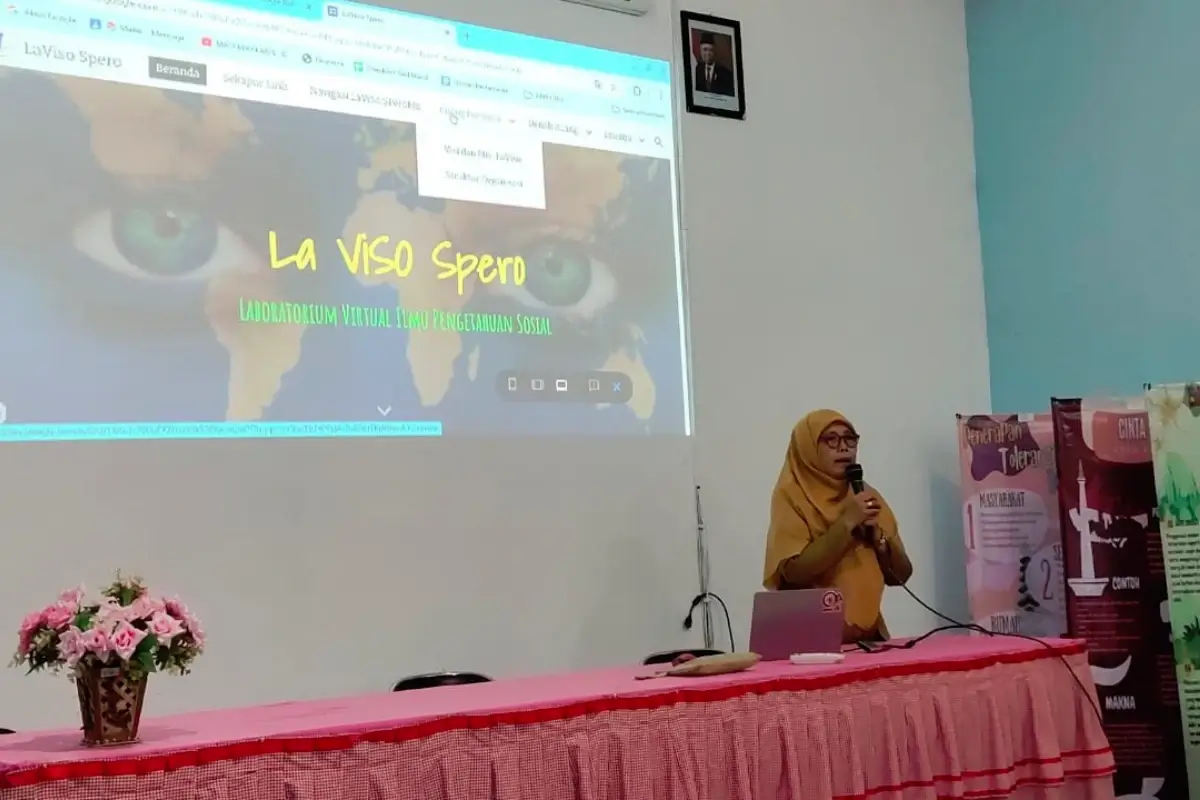 Peluncuran Laboratorium Virtual Ilmu Pengetahuan Sosial (IPS) di SMPN 2 Magelang