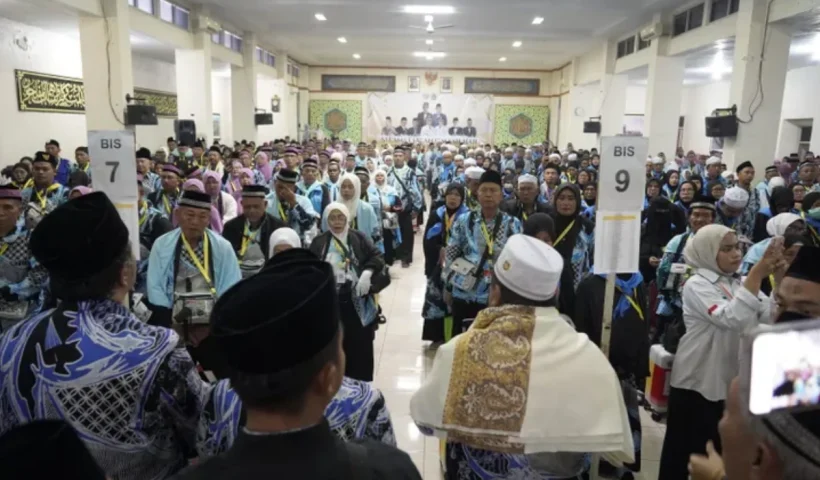 Pemberangkatan jamaah haji Tasikmalaya