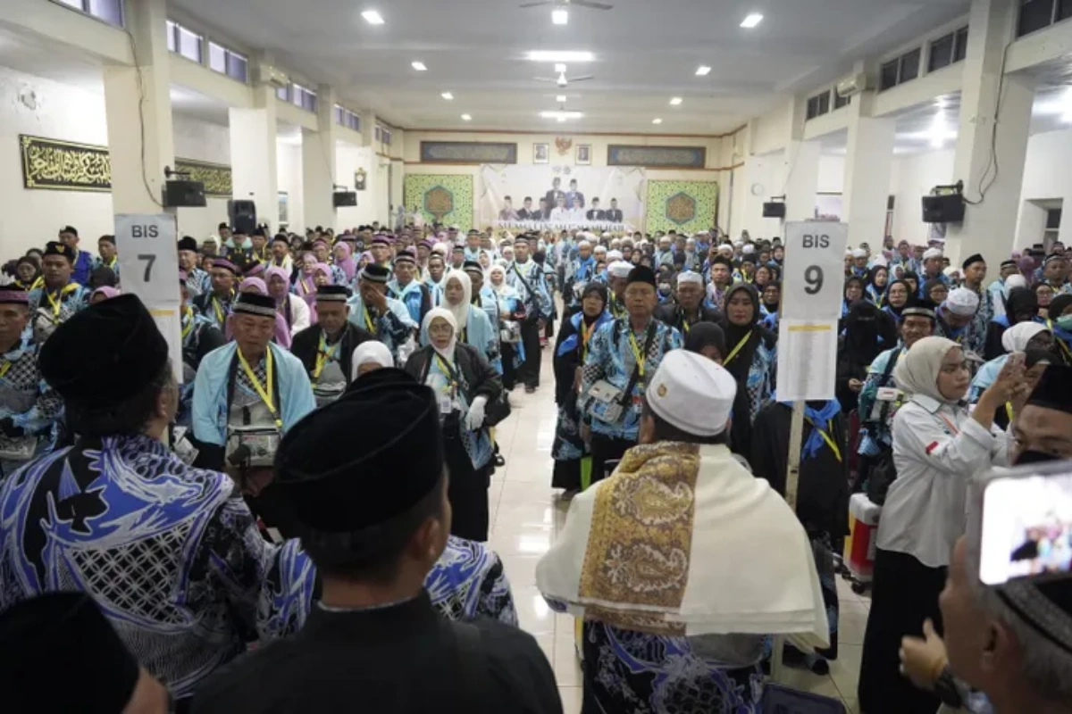 Pemberangkatan jamaah haji Tasikmalaya