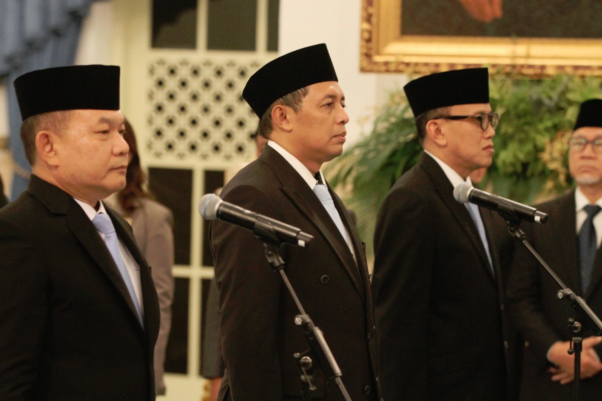 Presiden Prabowo Lantik Abdul Kadir Karding Jadi Kepala Barantin