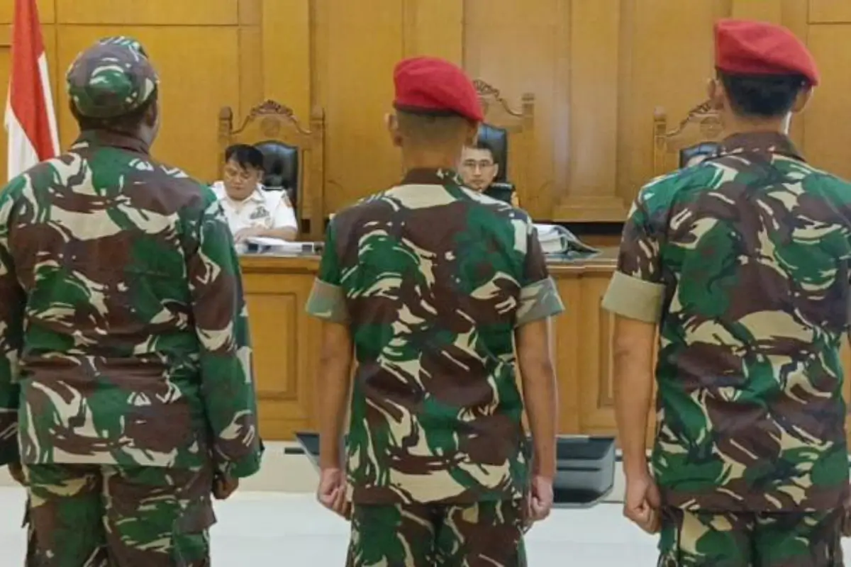 Tiga oknum TNI terdakwa penculikan disertai pembunuhan Kepala Cabang Bank BUMN