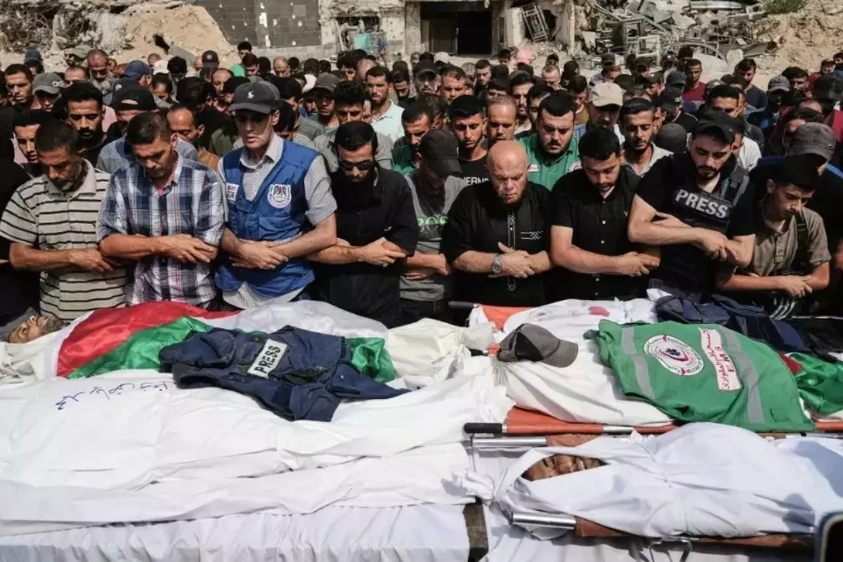 300 Lebih jurnalis tewas di gaza