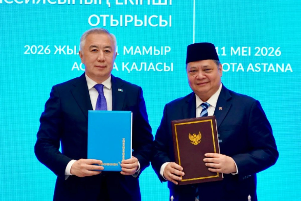 Airlangga Pimpin SKB RI-Kazakhstan