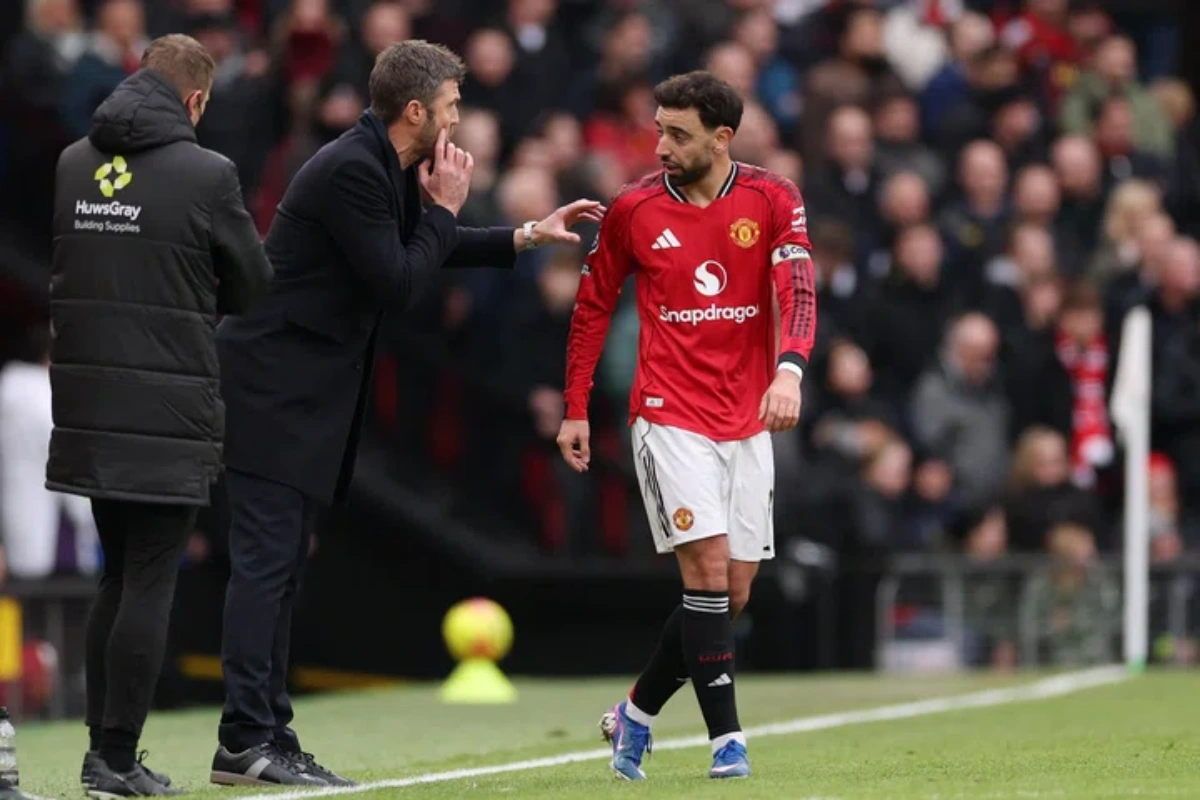 Manchester United Captain Bruno Fernandes