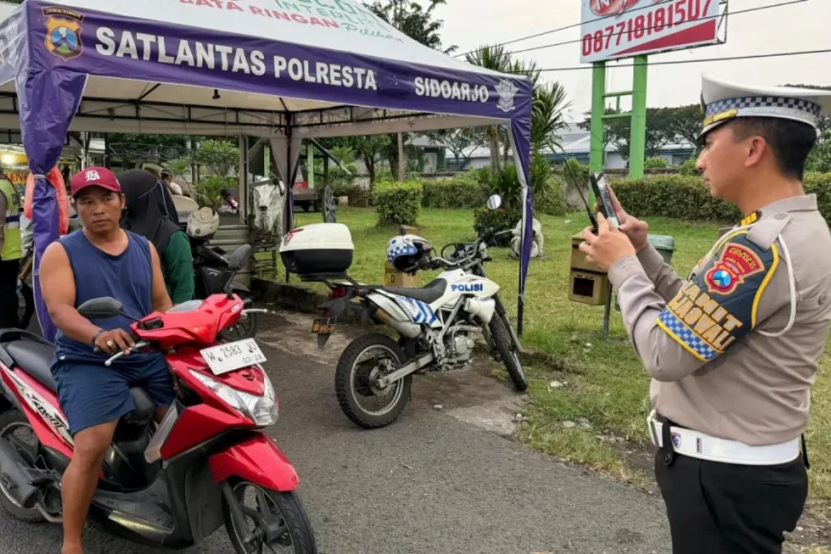 Kapolsek Krian AKP Galih Putra Samodra