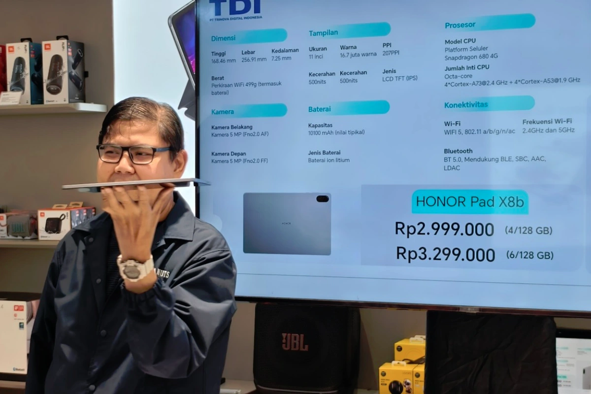Harga Honor Pad X8b