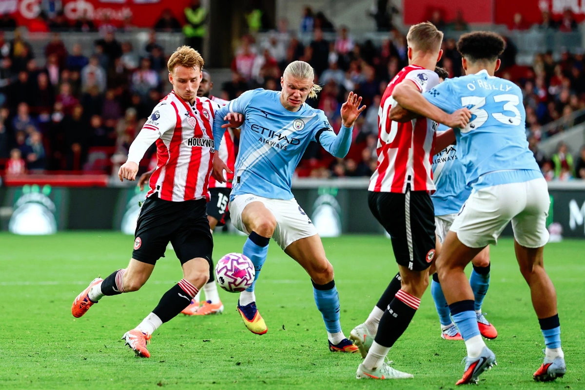 Hasil Man City vs Brentford