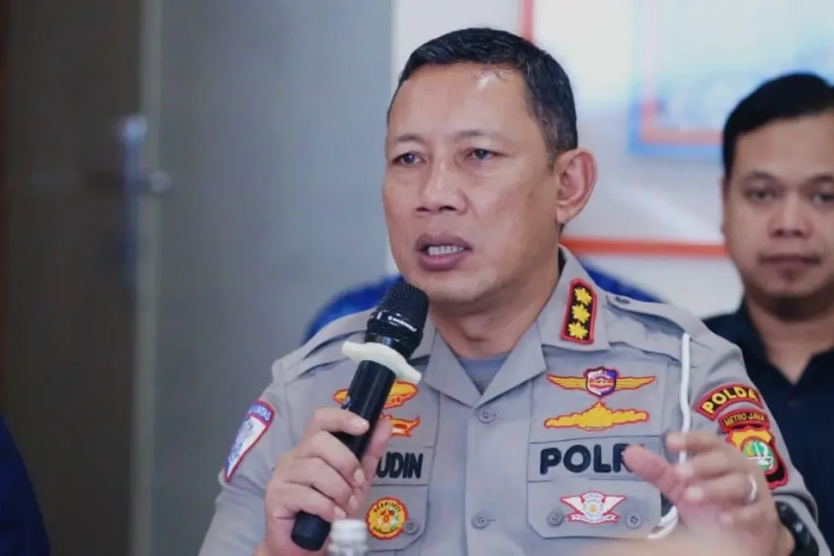 Direktur Lalu Lintas Polda Metro Jaya Kombes Komarudin