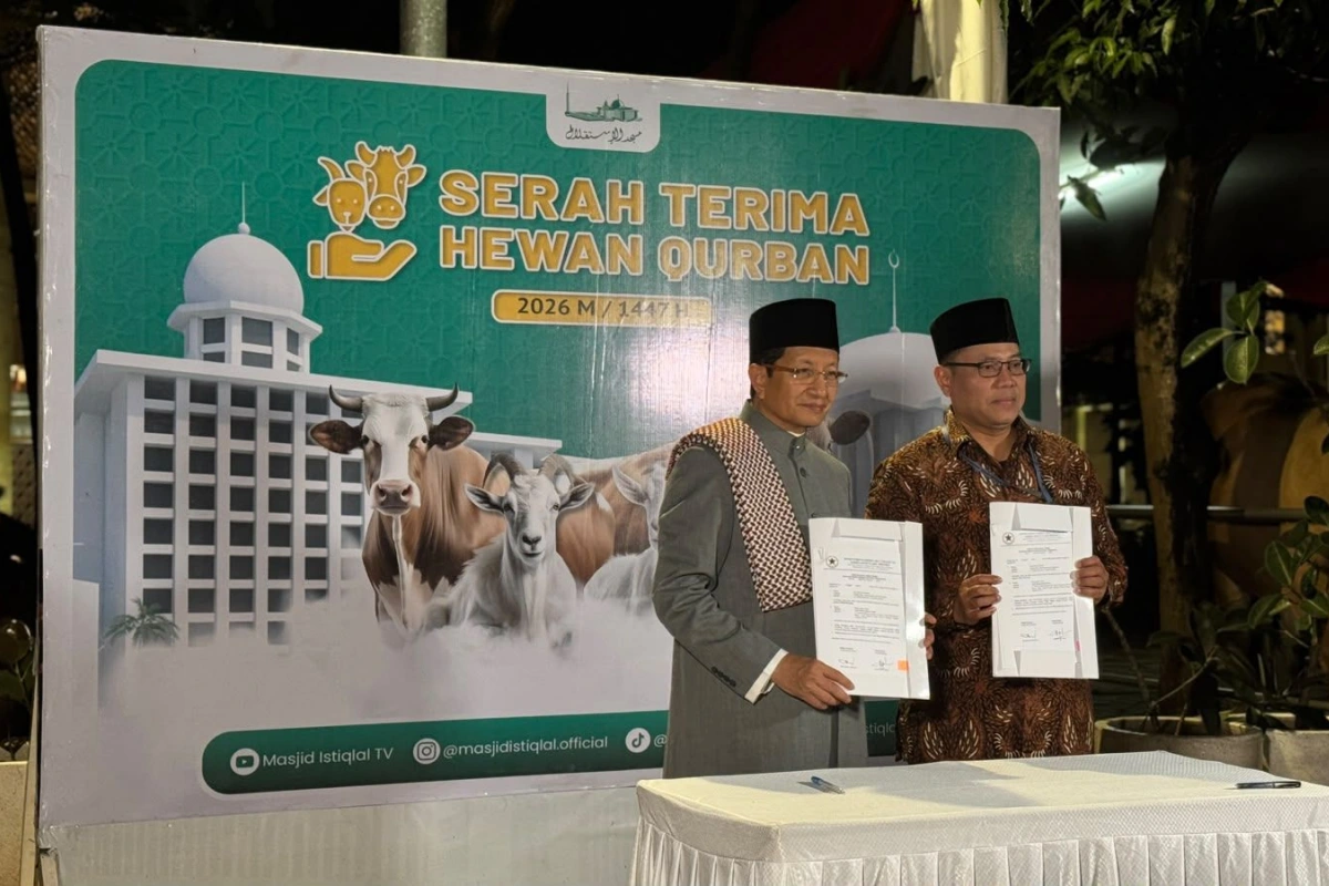 Masjid Istiqlal kurban