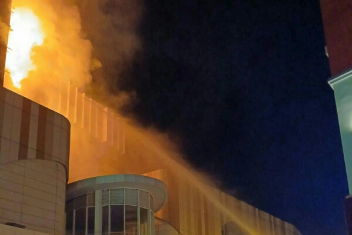 Mega Mall Manado Kebakaran