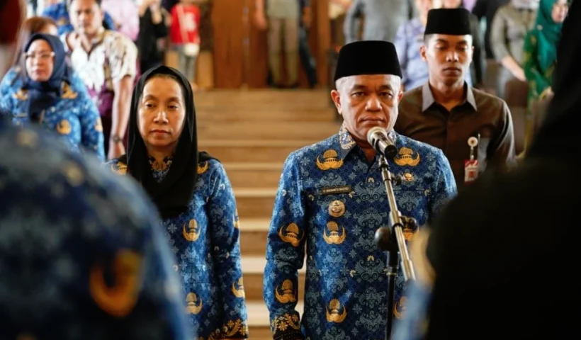 Pelantikan 18 Kepala sekolah Palu