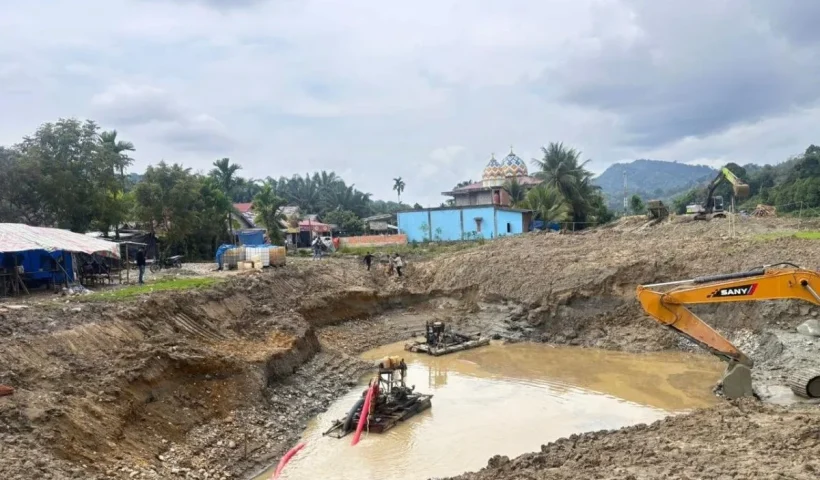 Tambang Emas Ilegal di Merangin Jambi