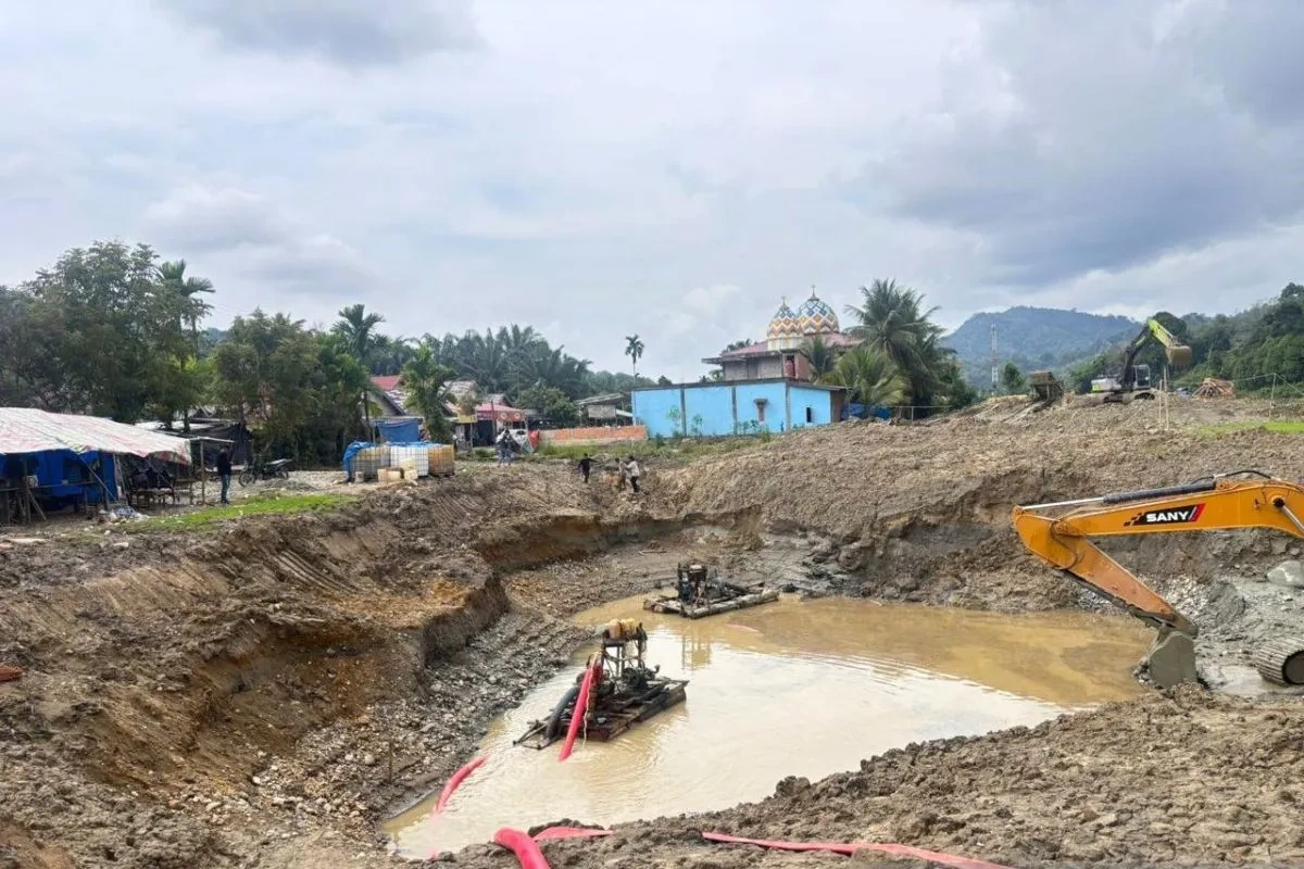 Tambang Emas Ilegal di Merangin Jambi