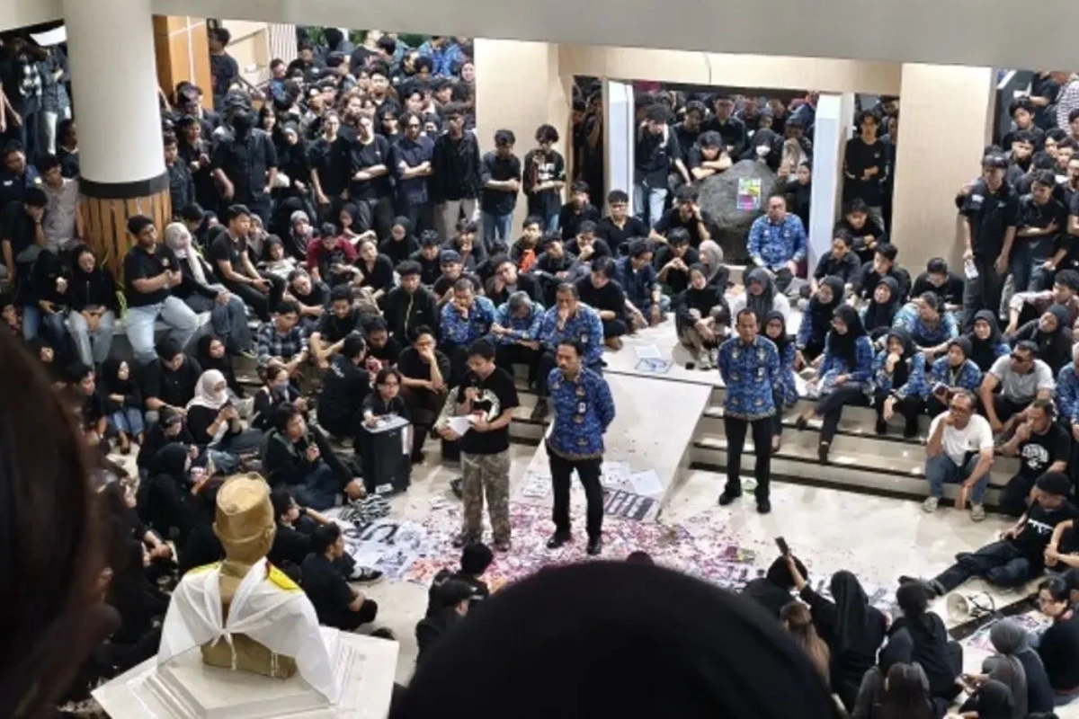 Tuntutan mahasiswa UPN Veteran Yogyakarta