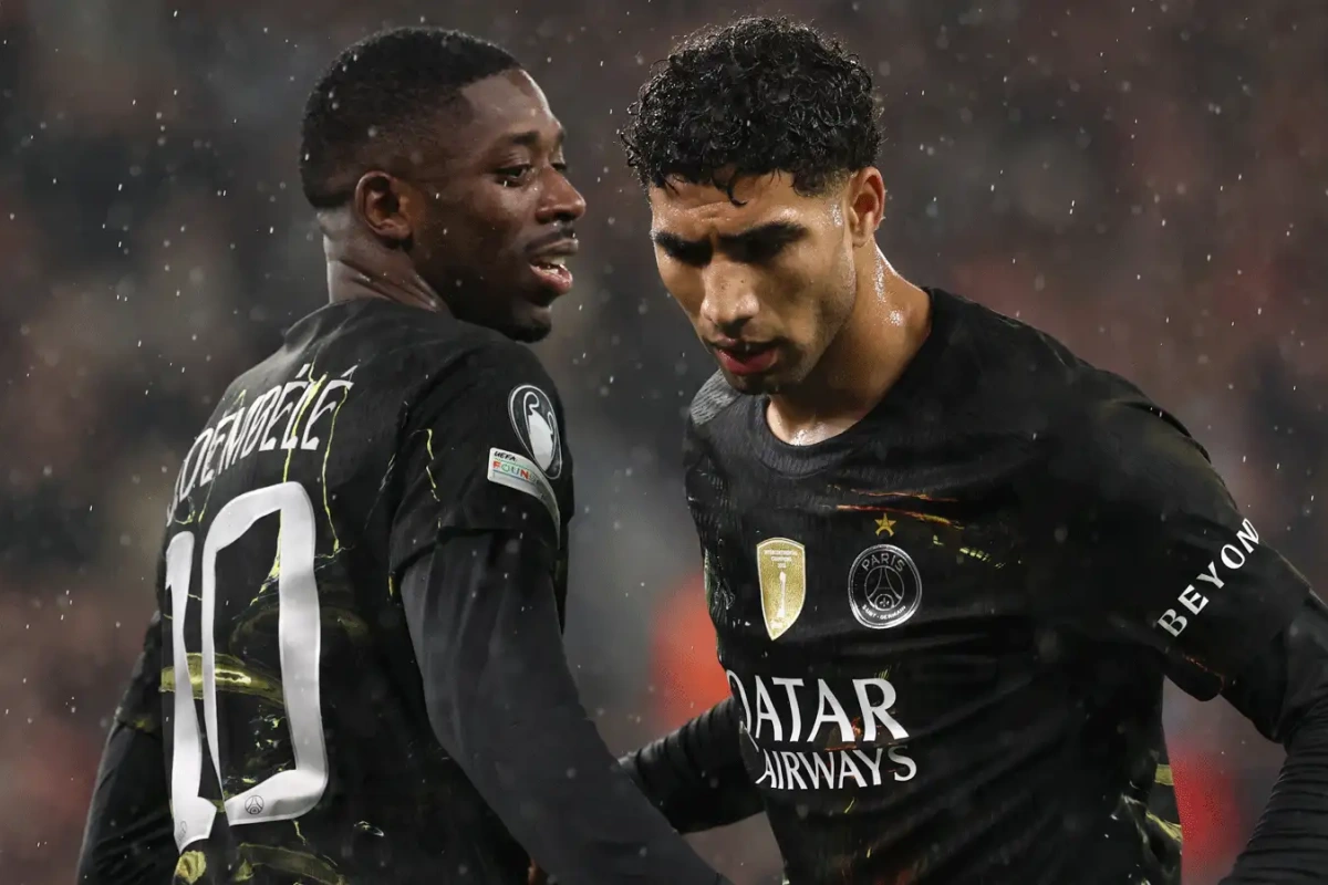 dembele dan hakimi Cedera
