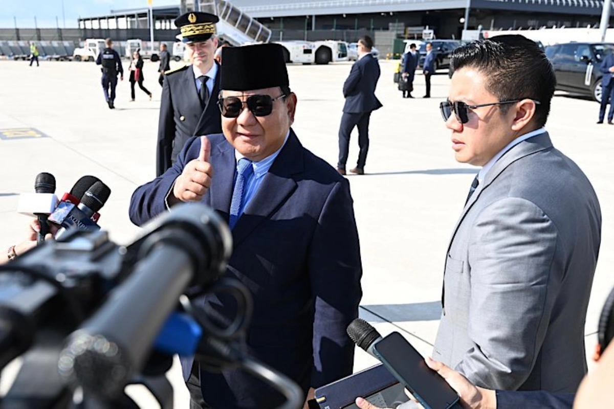 idul adha prabowo di Prancis