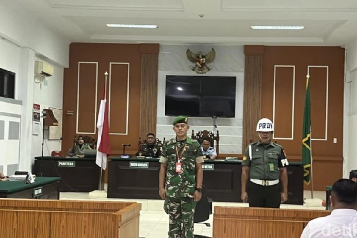 pengadilan militer Sertu Riza