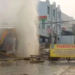 Gas Bekasi Sempat Sembur di Perumnas I, Akses Kompleks Ditutup