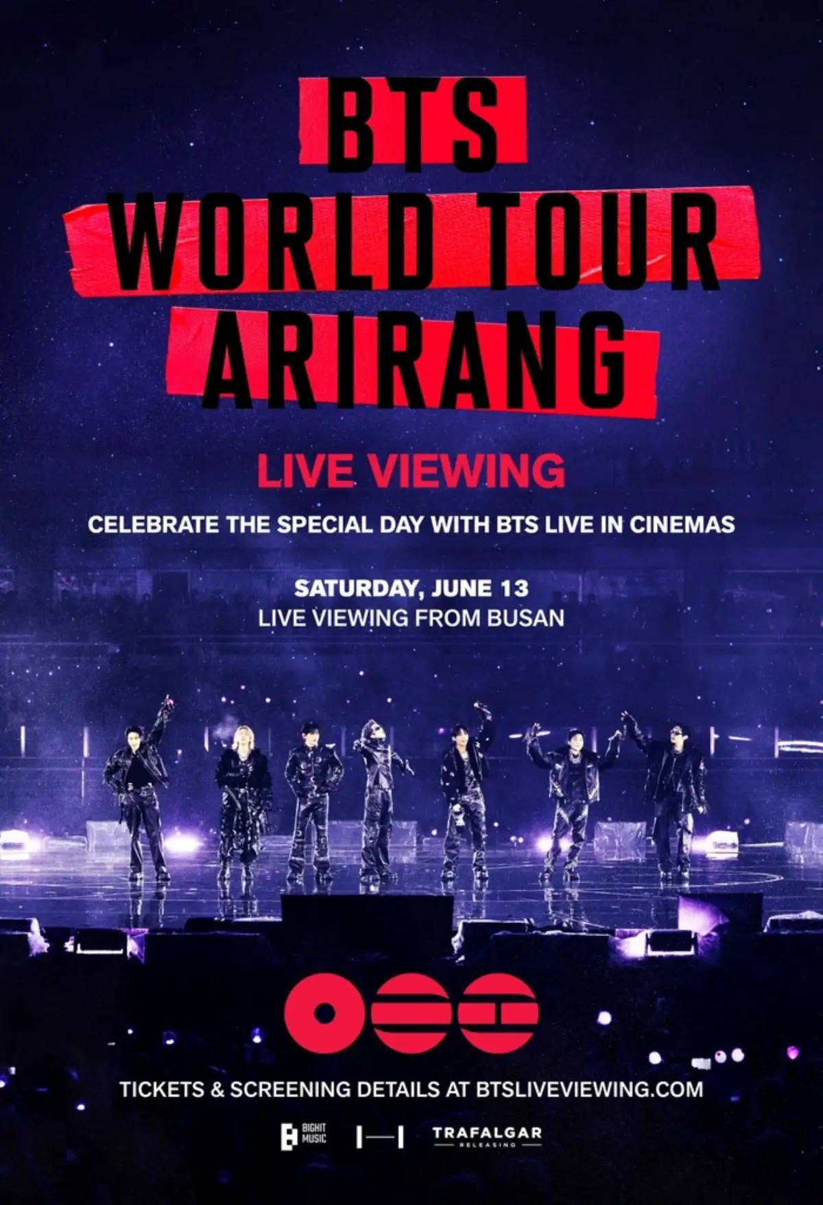 BTS World Tour Arirang In Busan Live Viewing