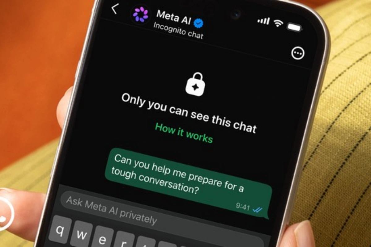 Incognito Chat Meta AI