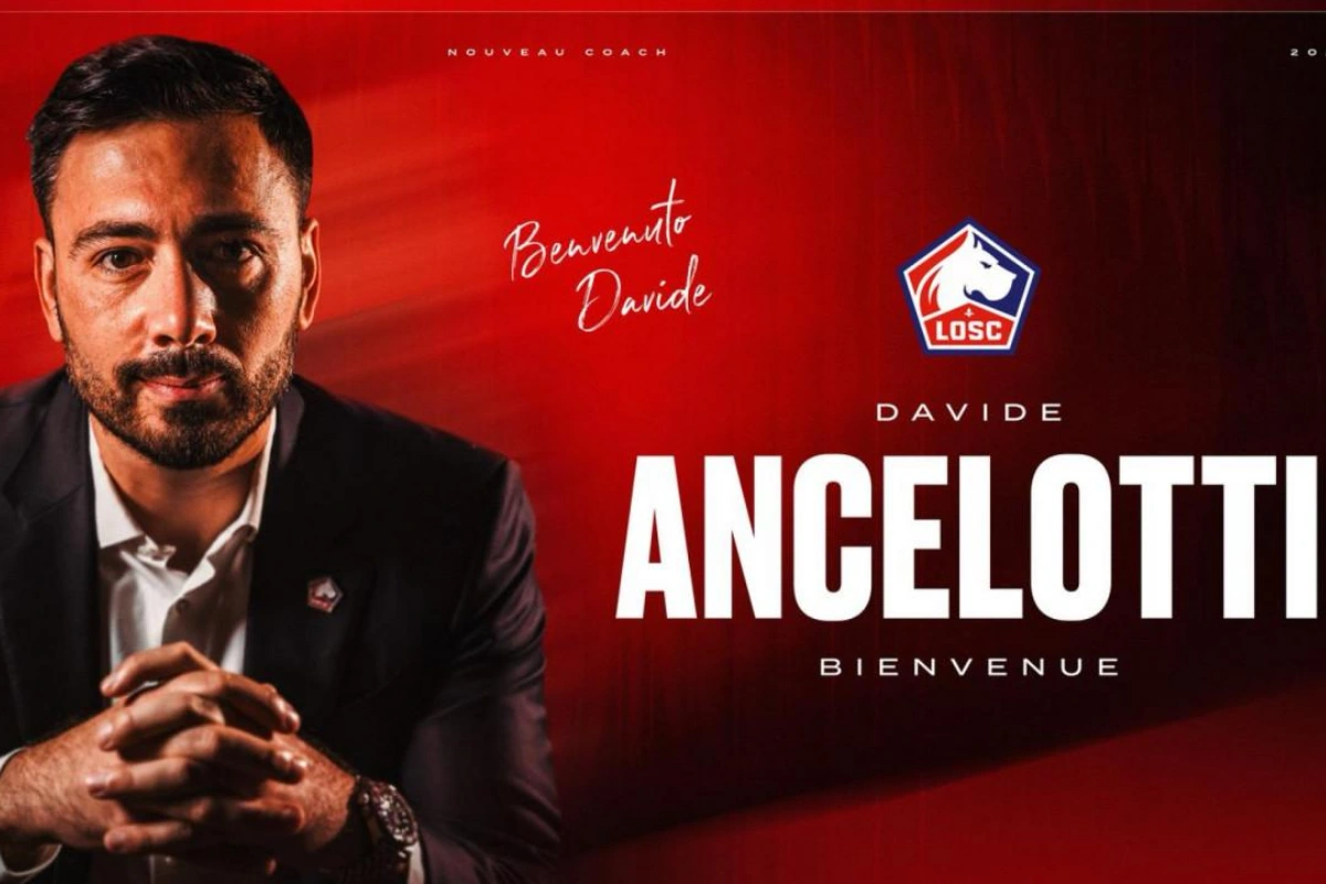 Davide Ancelotti latih Lille