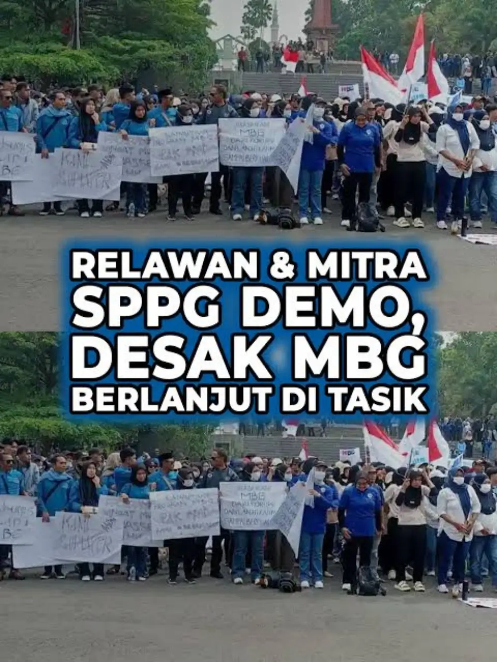 Demo MBG Kabupaten Tasikmalaya