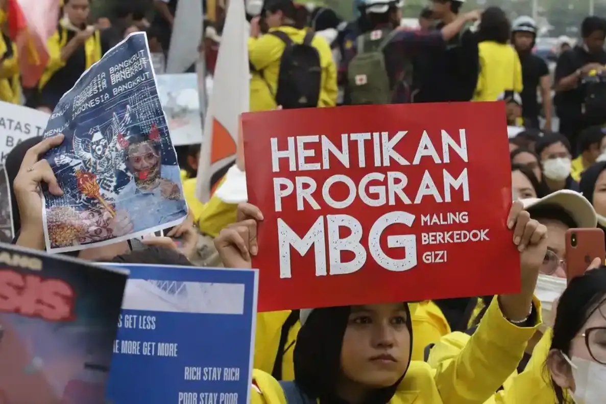 Demo mahasiswa lima kota