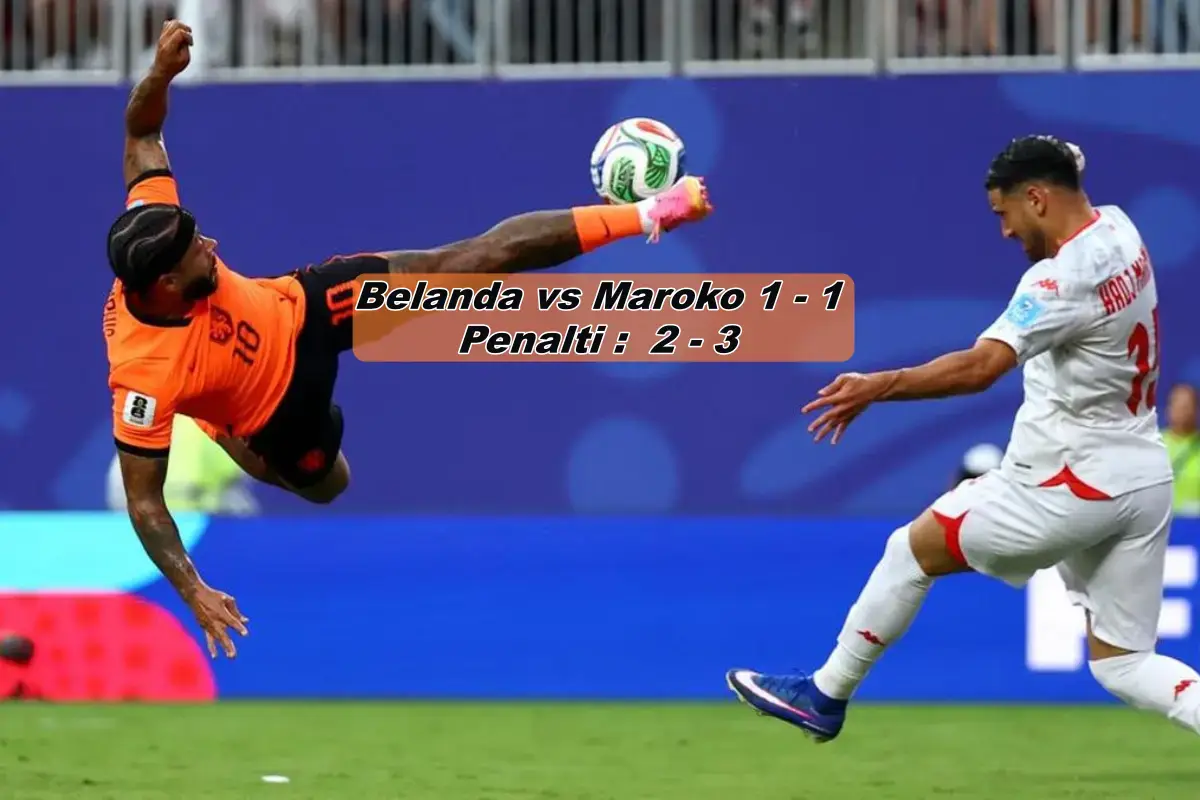 Hasil Belanda vs Maroko