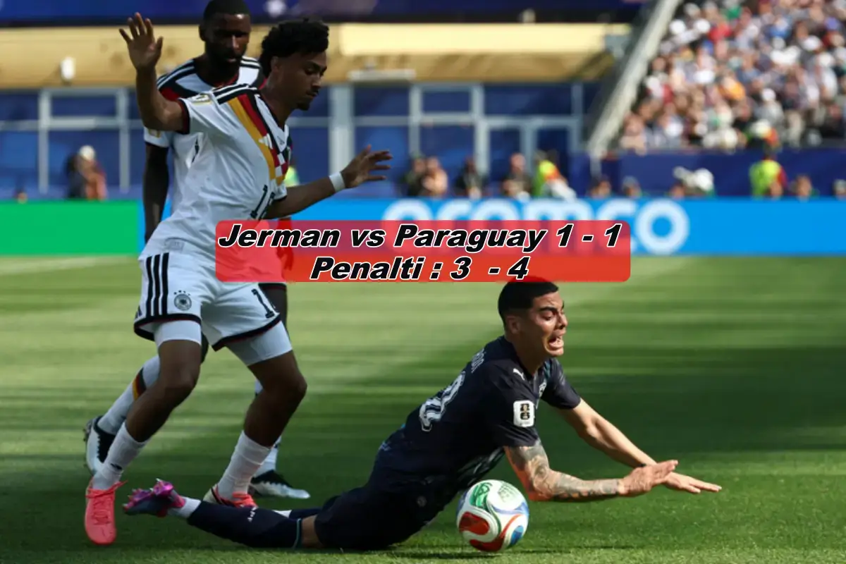 Hasil Jerman vs Paraguay