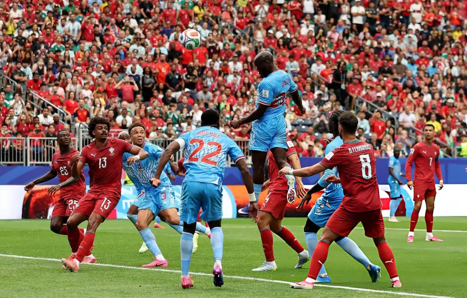 Hasil Portugal vs RD Kongo