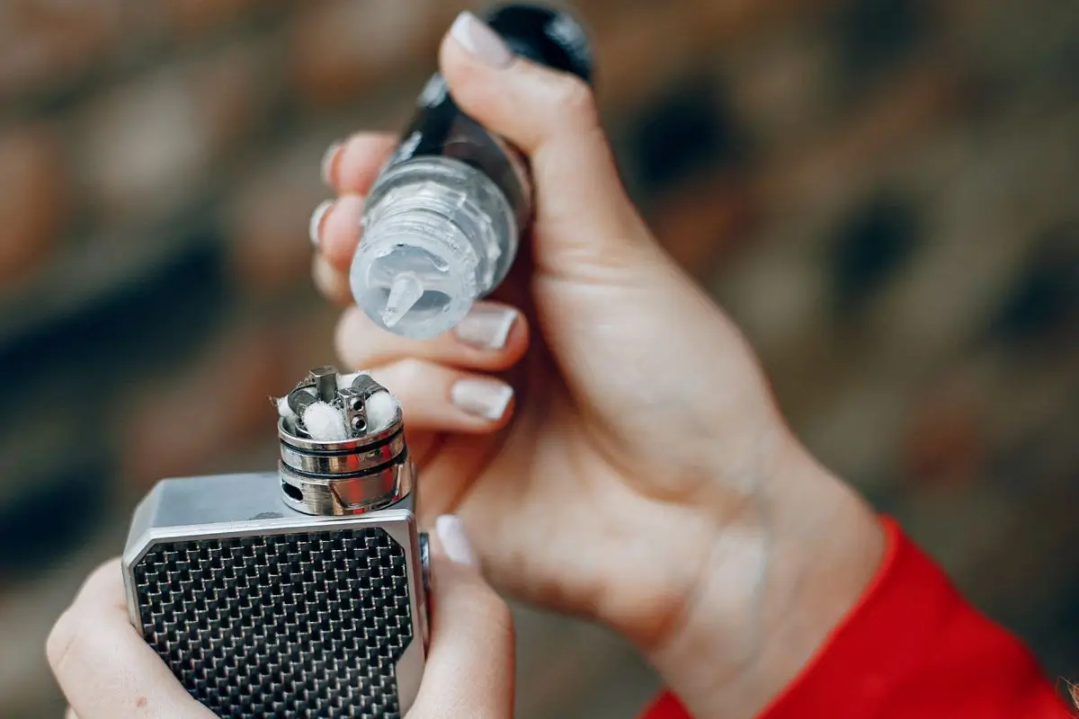 Ilustrasi vape. Penelitian terbaru