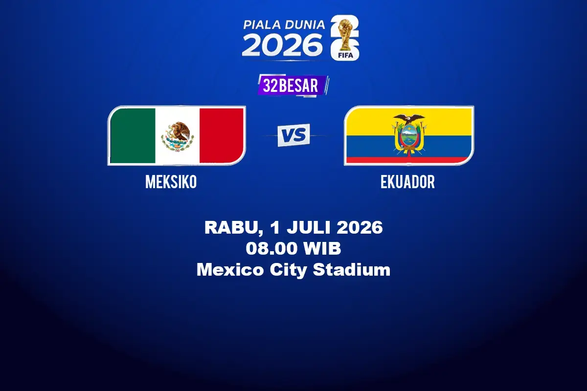 Prediksi Jadwal Meksiko vs Ekuador
