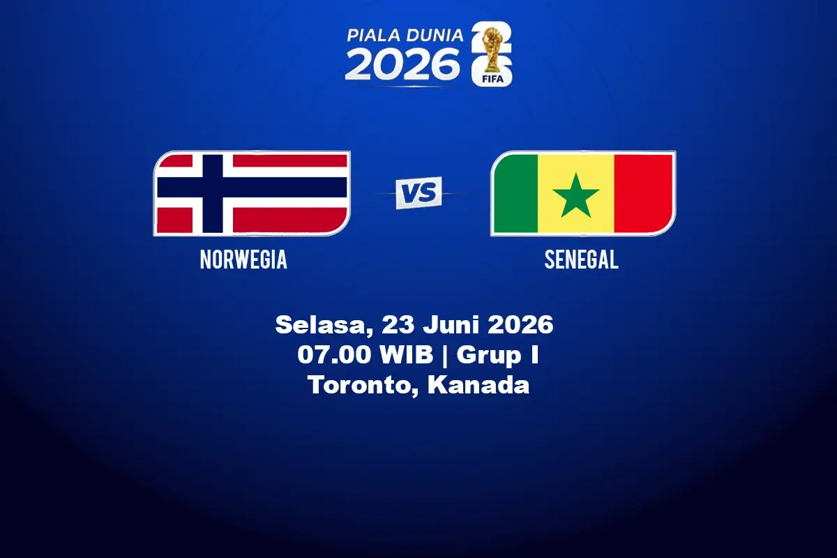 Jadwal dan Prediksi Norwegia vs Senegal