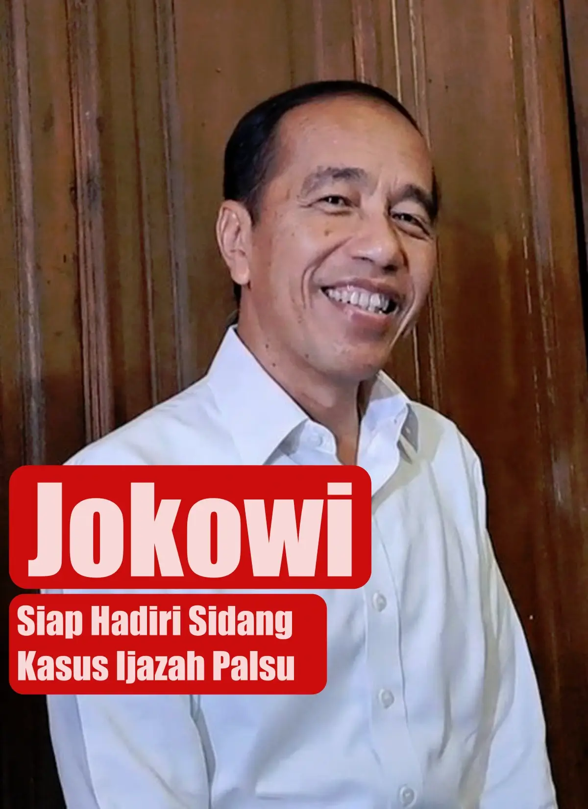 Jokowi Siap Hadiri Sidang Kasus Ijazah Palsu