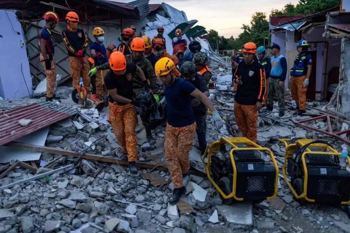 Korban Gempa Filipina
