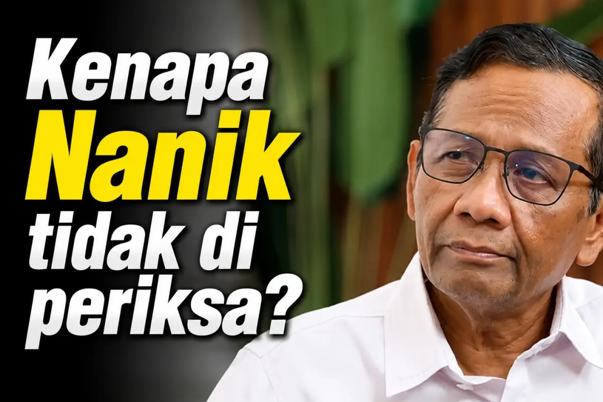 Mahfud MD Minta Nanik Di Periksa