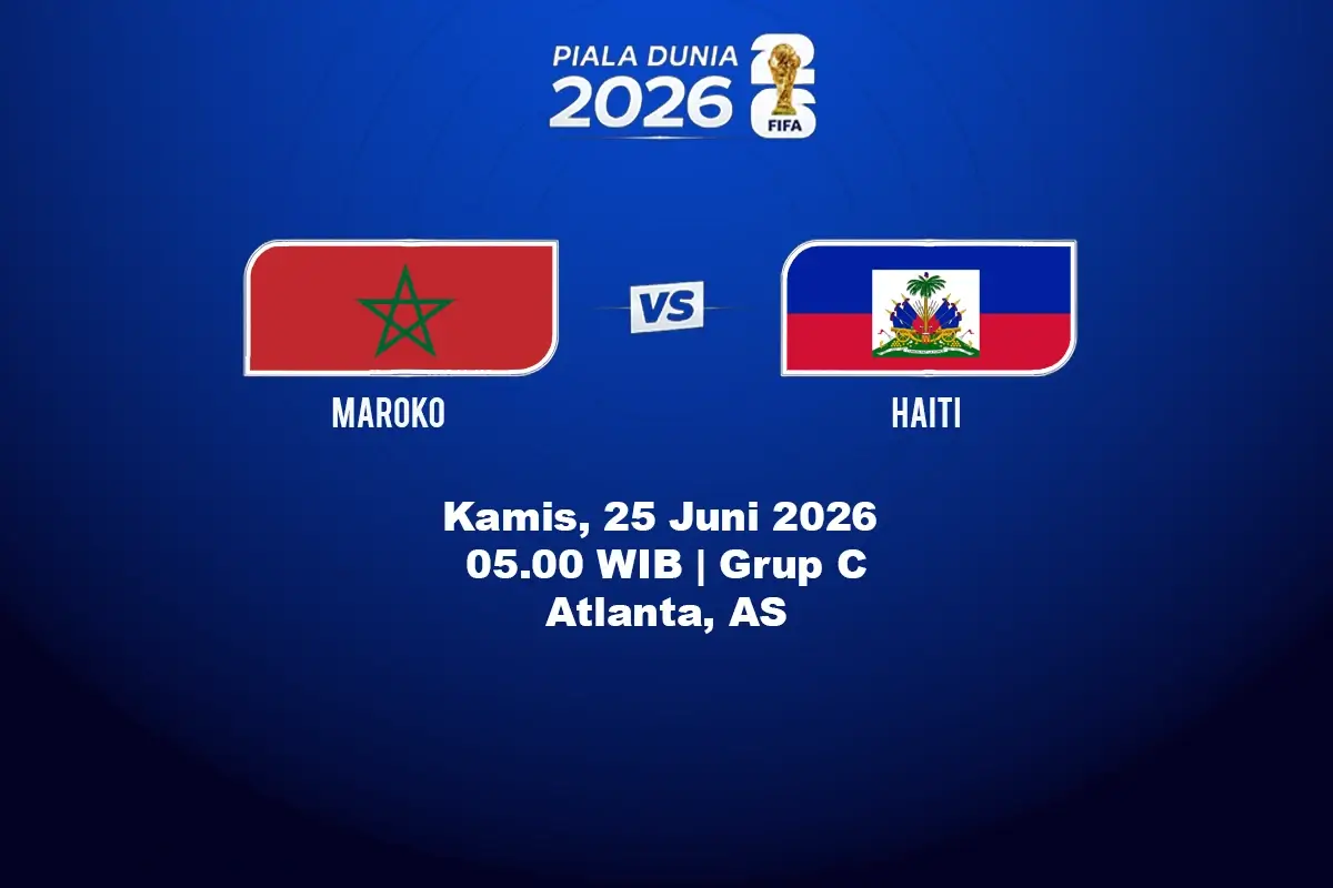 Maroko vs Haiti laga penentu