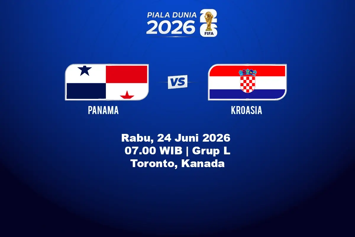 Jadwal Siaran Langsung Panama vs Kroasia