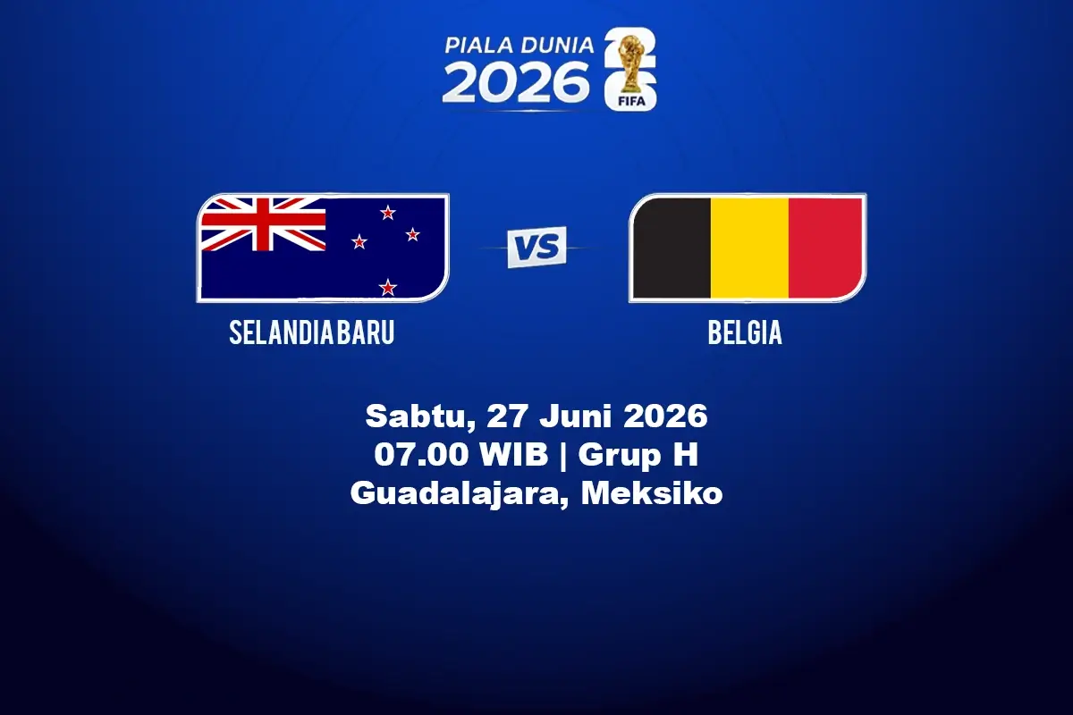 Prediksi Selandia Baru vs Belgia