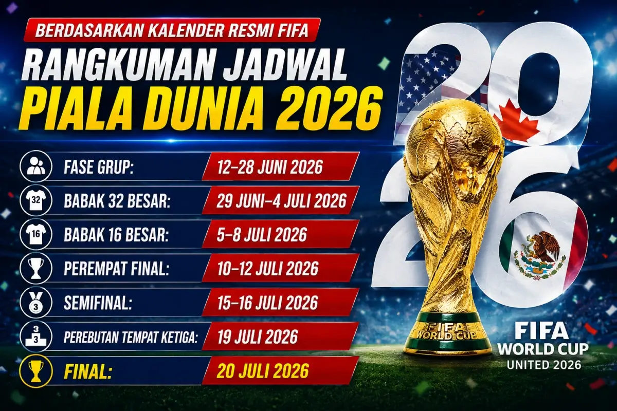 UPDATE PIALA DUNIA 2026