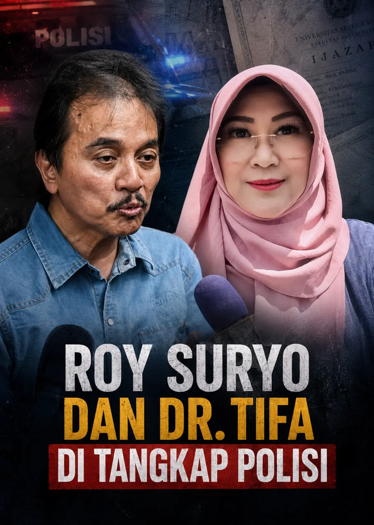 Roy Suryo Dan Dr. Tifa Di Tangkap Polisi
