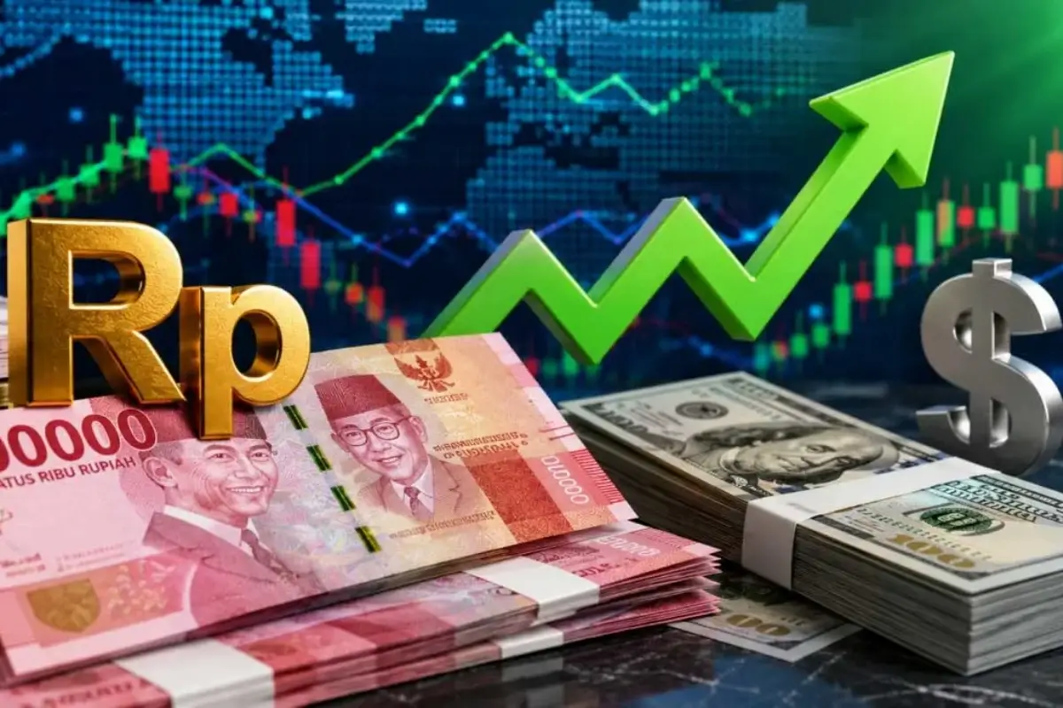 Rupiah menguat