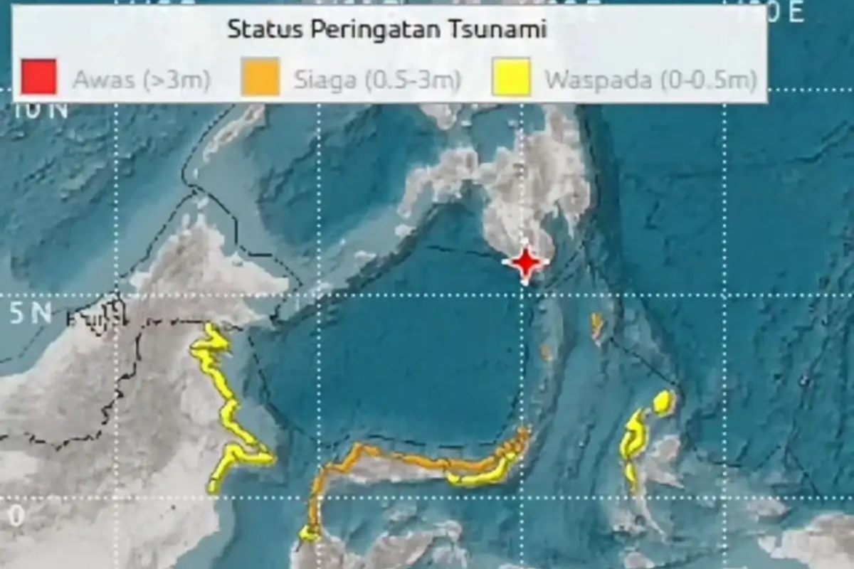 Status Peringatan Tsunami BMKG