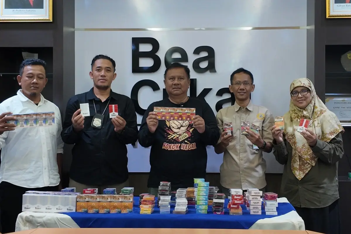 Temuan Rokok Ilegal Bea Cukai