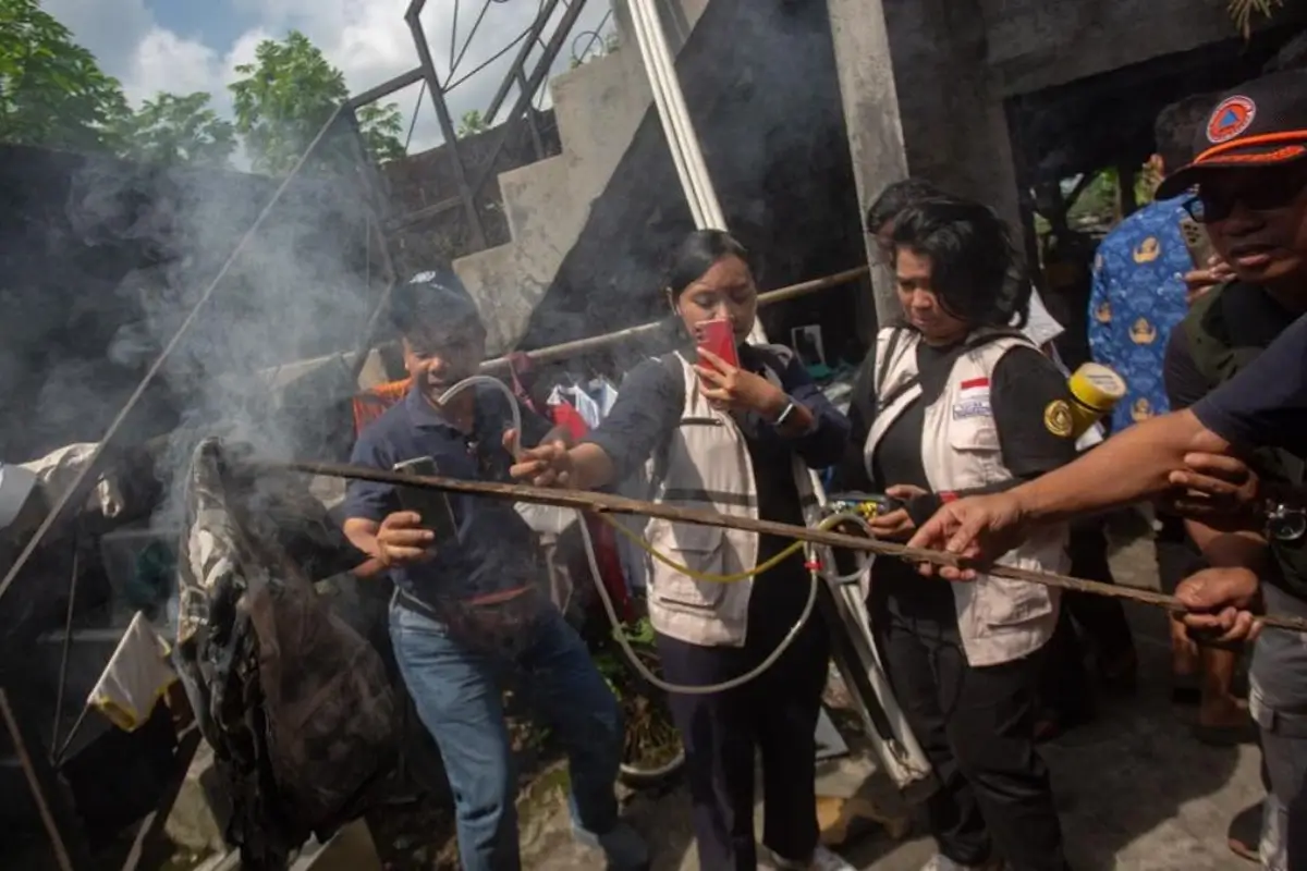Teror Api di Rumah Warga Sleman