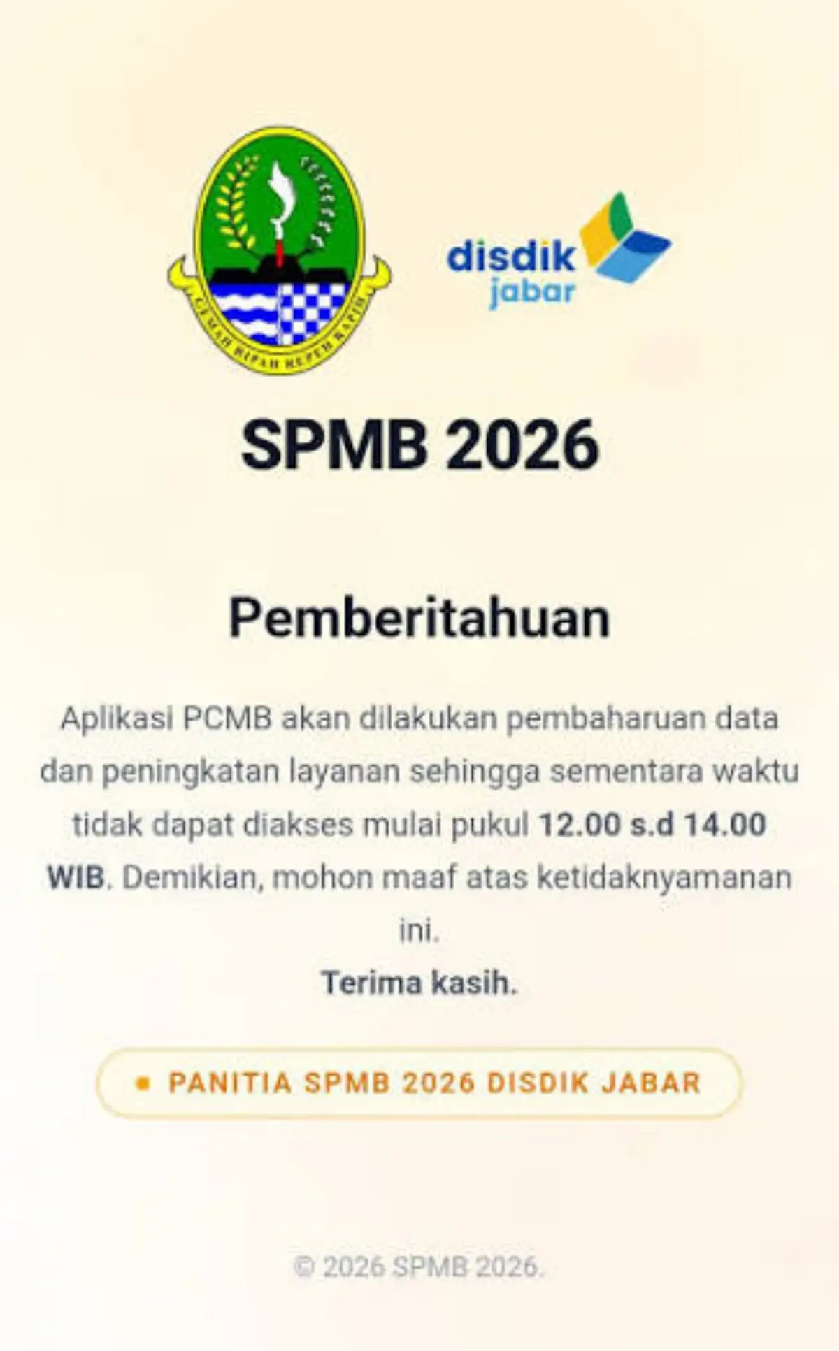 aplikasi spmb jabar 2026