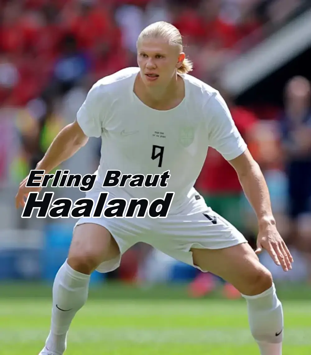 Erling Braut Haaland cetak gol VS Pantai Gading