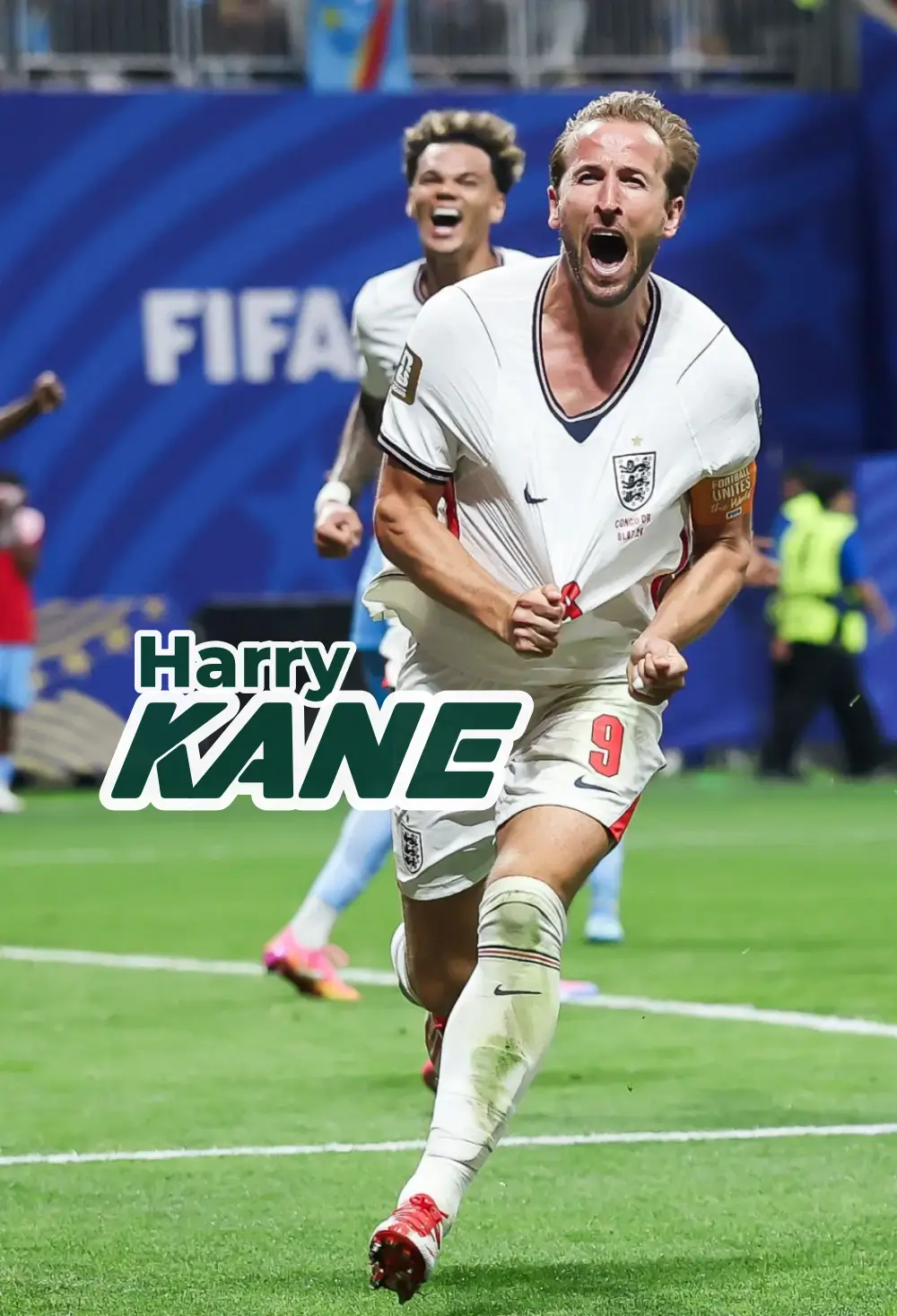 Harry Kane Brace vs Kongo